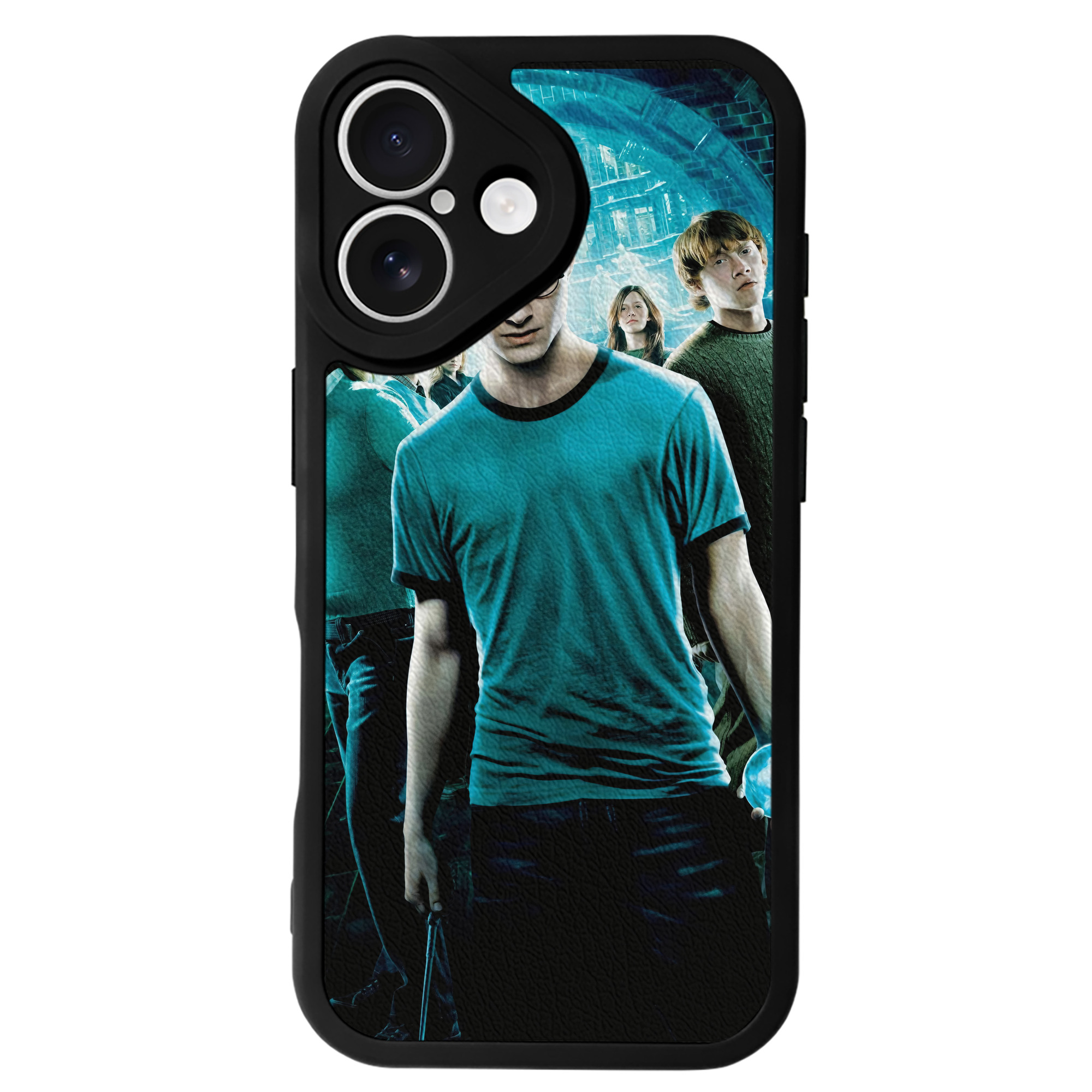 （画像用） Harry Potter ハリー・ポッターシリーズ 【iPhone 16シリーズ対応】シリコンスマホケース（レザー調） 材質：シリコン